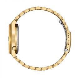 Montre homme automatique citizen tsuyosa acier doré - automatiques - edora - 2