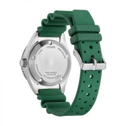 Montre homme automatique citizen challenger diver polyuréthane vert - automatiques - edora - 2