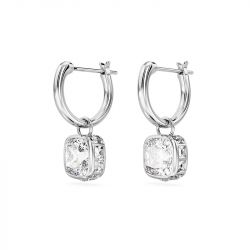 Boucles d’oreilles or, argent, fantaisie & diamant - matières (4) - pendantes - edora - 2