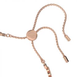 Bracelet femme swarovski subtle plaqué ton or rose - bracelets-femme - edora - 2
