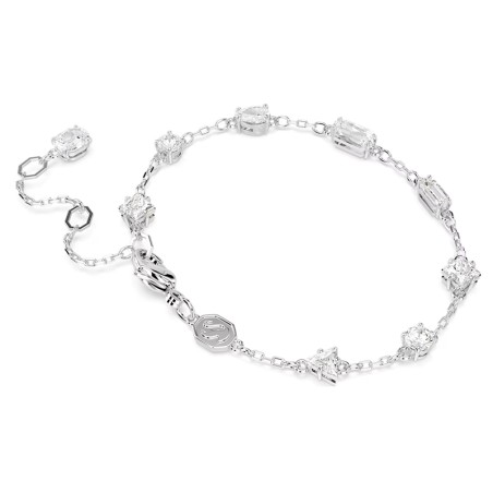 Bracelet femme swarovski mesmera métal rhodié blanc – bracelets femme