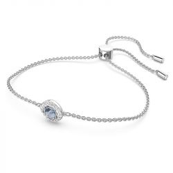 Bracelet femme swarovski angelic carrÉ métal rhodié blanc - bracelets-femme - edora - 1