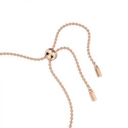 Bracelet femme swarovski emily plaqué ton or rose - bracelets-femme - edora - 2
