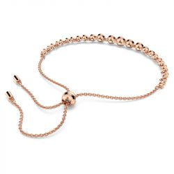 Bracelet femme swarovski emily plaqué ton or rose - bracelets-femme - edora - 3