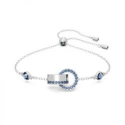 Bracelet femme chaîne double argent 925/1000 et oxydes - plus-de-bracelets- femmes - edora