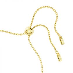 Bracelet femme swarovski idyllia trefle plaqué ton or - bracelets-femme - edora - 2