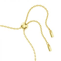 Bracelet femme swarovski idyllia trefle plaqué ton or - bracelets-femme - edora - 2