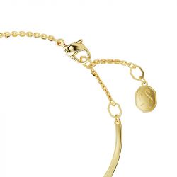 Bracelet femme jonc swarovski idyllia coccinelle plaqué ton or - joncs - edora - 2