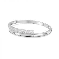 Bracelet or & argent, bracelet plaqué or, bracelet cuir & tissu (20) - joncs - edora - 2