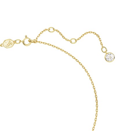 Collier femme swarovski stilla rouge plaqué ton or – colliers femme