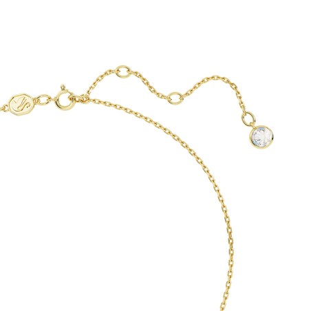 Collier femme swarovski stilla vert plaqué ton or – colliers femme