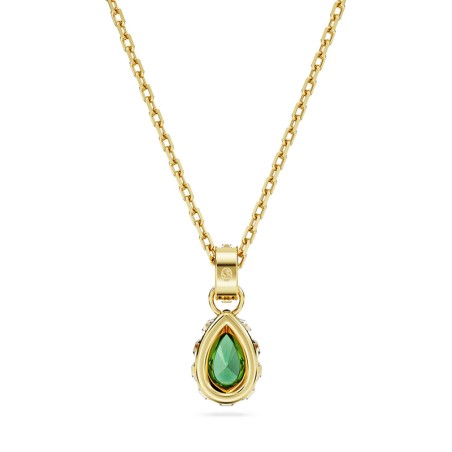 Collier femme swarovski stilla vert plaqué ton or – colliers femme