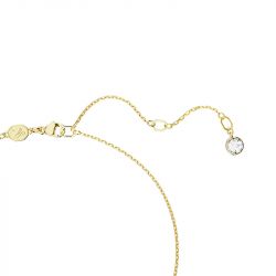 Collier femme swarovski dextera plaqué ton or - colliers-femme - edora - 2