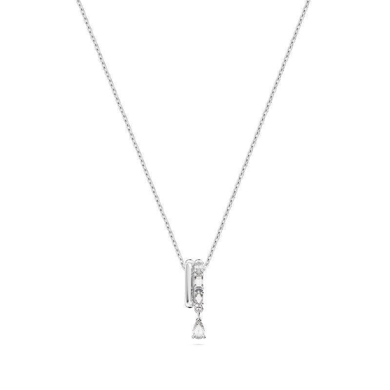 Collier femme swarovski dextera métal rhodié blanc - colliers-femme - edora