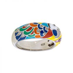 Bague femme una storia lovebird argent 925/1000 bg121212 - plus-de-bagues-femmes - edora - 0