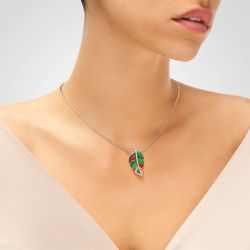 Collier femme: sautoir, chaine, collier ras de cou & pendentif (3) - pendentifs - edora - 2