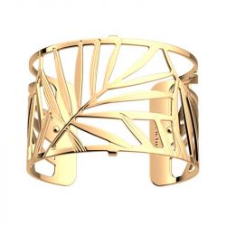 Manchette femme 40mm m les georgettes croisette laiton doré  - manchettes - edora - 0