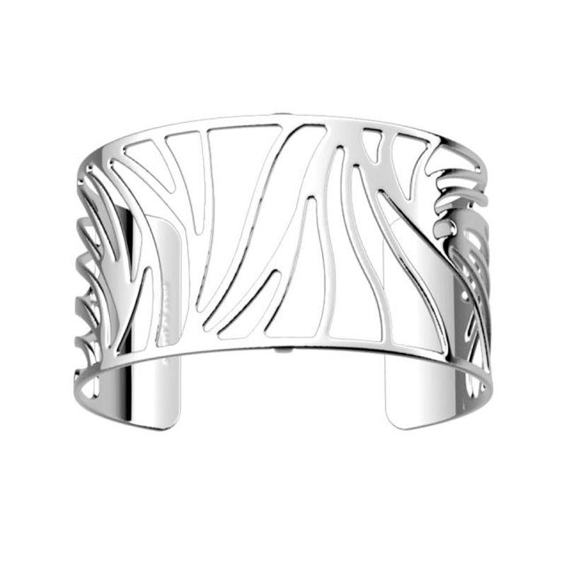 Manchette femme 40mm m les georgettes lotus laiton argenté - manchettes - edora