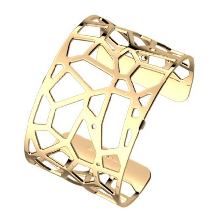 Manchette femme: bracelet manchette georgette, argent & or femme (5) - manchettes - edora - 2