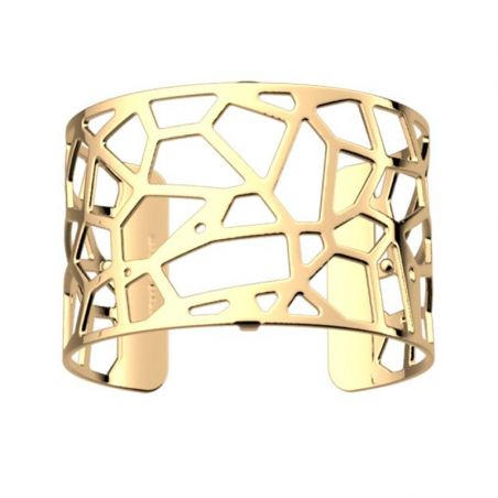 Manchette femme: bracelet manchette georgette, argent & or femme (5) - manchettes - edora - 1