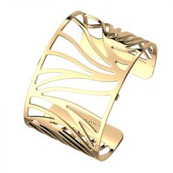 Bracelet or & argent, bracelet plaqué or, bracelet cuir & tissu - manchettes - edora - 2