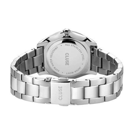 Montre femme cluse féroce petite steel acier argenté – analogiques