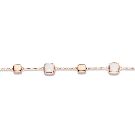 Bracelet femme one more pantelleria or rose 750/1000 avec nacre – bracelets femme