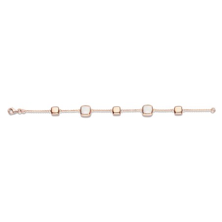 Bracelet femme one more pantelleria or rose 750/1000 avec nacre – bracelets femme