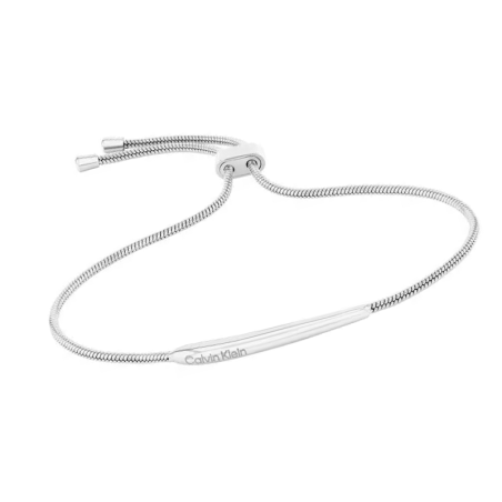Bracelet Femme Jonc CALVIN KLEIN ELONGATED DROPS Acier Argenté