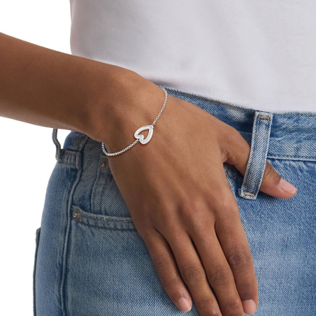 Bracelet Femme CALVIN KLEIN MINIMALISTIC HEARTS Acier Argenté