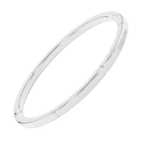 Bracelet Femme Jonc CALVIN KLEIN SOFT SQUARES Acier Argenté
