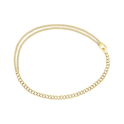 Collier Femme Chaîne CALVIN KLEIN DIVERGENT LINKS MAILLE Acier Doré
