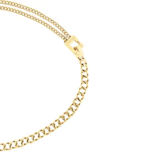 Collier Femme Chaîne CALVIN KLEIN DIVERGENT LINKS MAILLE Acier Doré