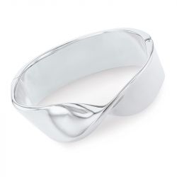 Bracelet or & argent, bracelet plaqué or, bracelet cuir & tissu (21) - joncs - edora - 2