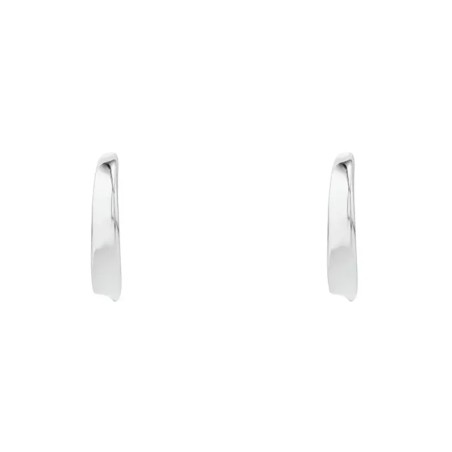 Boucles d'Oreilles Femme Créoles CALVIN KLEIN ETHEREAL METALS Acier Argenté