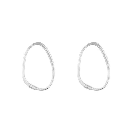 Boucles d'oreilles femme calvin klein elongated drops acier argenté – boucles d'oreilles femme