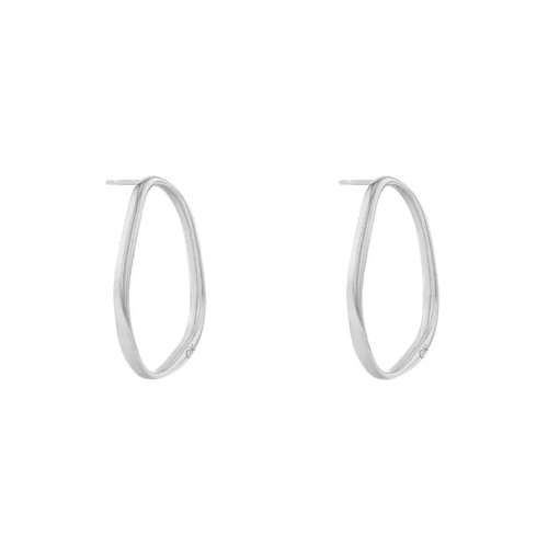 Boucles d'Oreilles Femme CALVIN KLEIN ELONGATED DROPS Acier Argenté