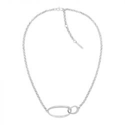 Collier femme calvin klein playful organic shapes acier argenté - colliers-femme - edora - 2