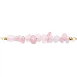 Bracelet femme edora collection harmony plaqué or quartz roses - bracelets-femme - edora - 2