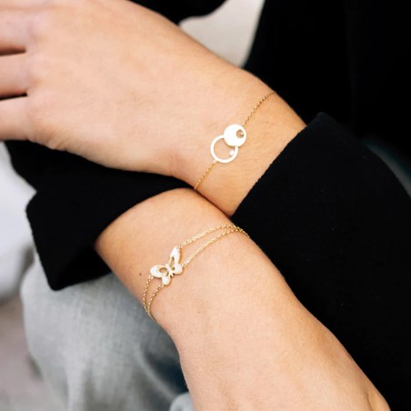 Bracelet Femme ZAG CERES Acier Doré