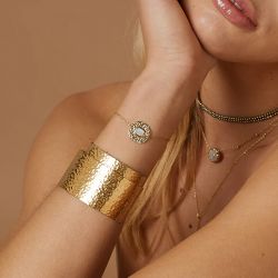 Bracelet femme zag pinto acier doré - plus-de-bracelets-femmes - edora - 2