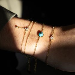 Bracelet femme zag peggie nacre acier doré - plus-de-bracelets-femmes - edora - 1