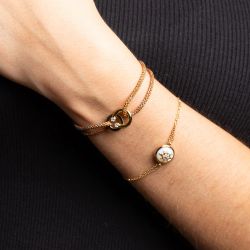 Bracelet femme or & argent, bracelet femme tendance & fantaisie (7) - plus-de-bracelets-femmes - edora - 2