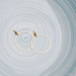 Boucles d’oreilles femme: pendantes, créoles, puces & piercing - creoles - edora - 2