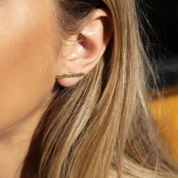 Boucles d’oreilles acier: boucles d’oreilles argentées, dorées (5) - boucles-d-oreilles-femme - edora - 2