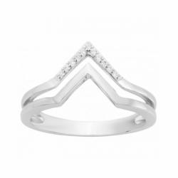 Bague Femme ARGENT 925/1000 et Oxydes
