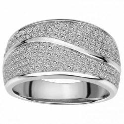 Bague Femme EDORA ARGENT 925/1000 et Oxydes
