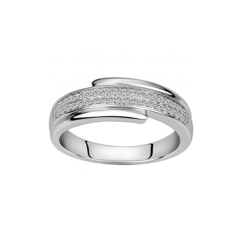Bague femme edora argent 925/1000 et oxydes - bagues-femmes - edora Bague femme edora argent 925/1000 et oxydes - bagues-femmes - edora