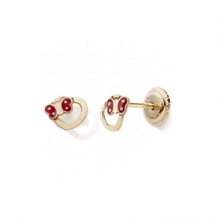 Boucles d’oreilles enfant & bebe: achat bijoux pour enfants - puces - edora - 1