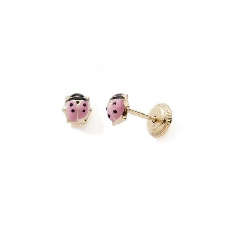 Boucles d’oreilles enfant: puces - boucles d’oreilles fille, bebe (3) - puces - edora - 1